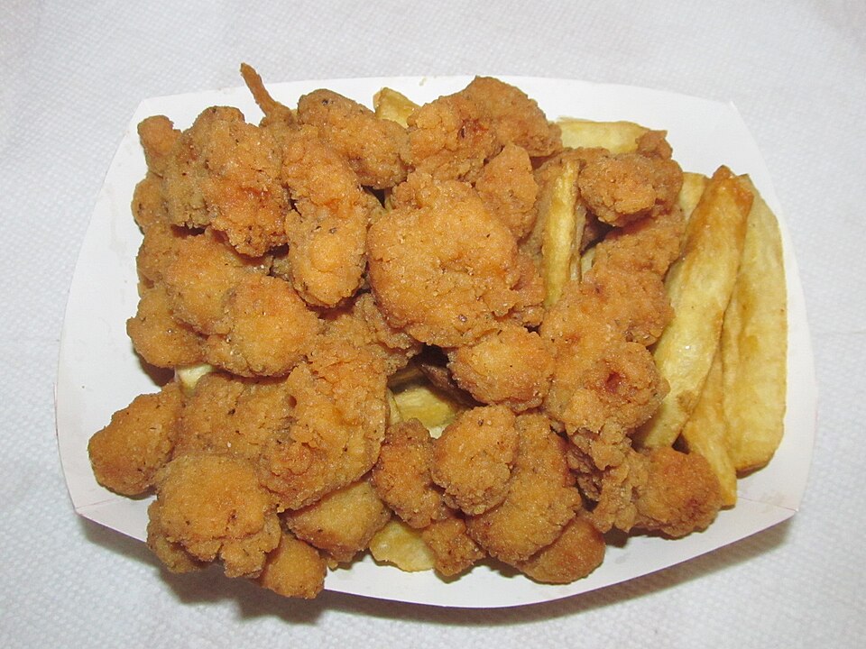 Beer Battered Shrimp and Fries