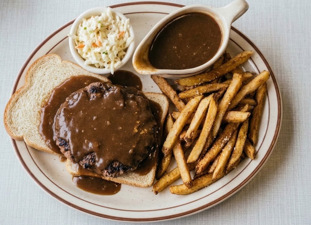 Hot Hamburger & Fries